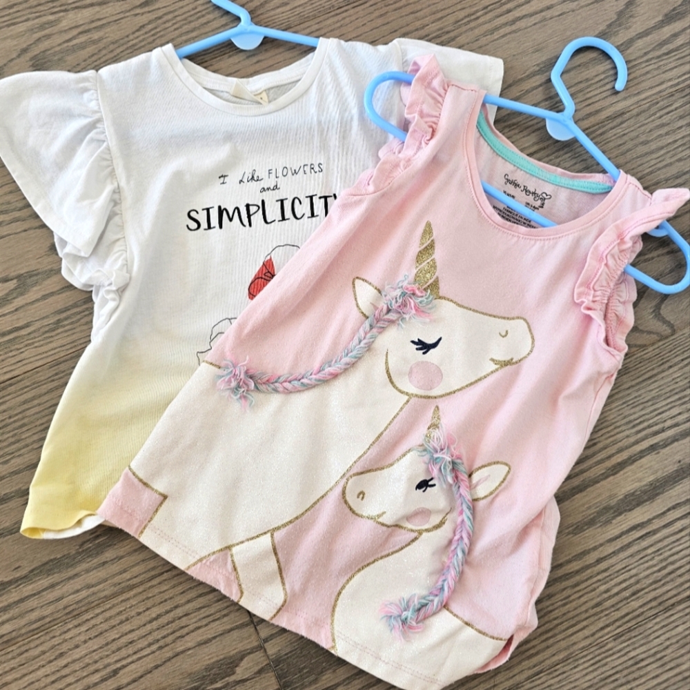Girls tops bundle size 5